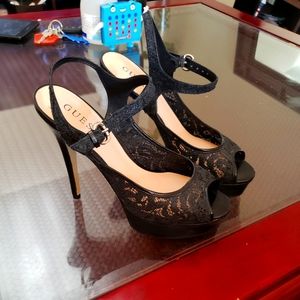 High heels party shoes